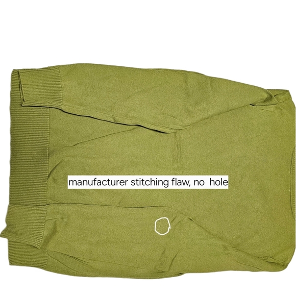 St. John's Bay V-Neck Sweater - Green and Brown Argyle - Picture 9 of 13